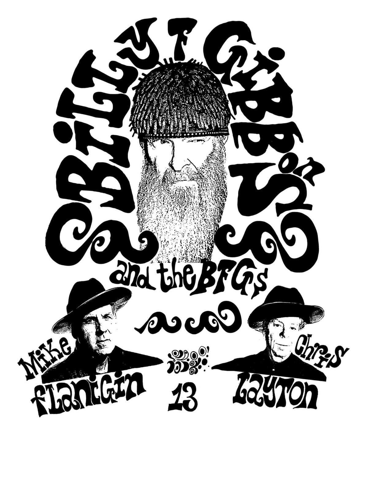 2025 Billy F Gibbons and the BFGs Tour Dates January February